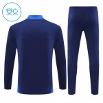 Dječji Al Nassr Sweatshirt Za Trening Četvrt-Zip 2024-25 Plava